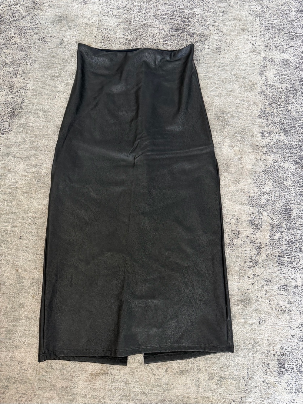 Commando Black Faux Leather Skirt